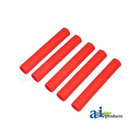 A & I Products Shrink Tube, HT (3/4 XHD Red) 8" x4" x1" A-5614005R